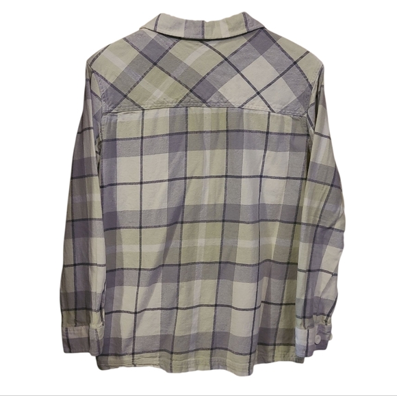 Women's Dravus Plaid 100% Cotton Flannel Medium From Zumiez - Picture 4 of 13